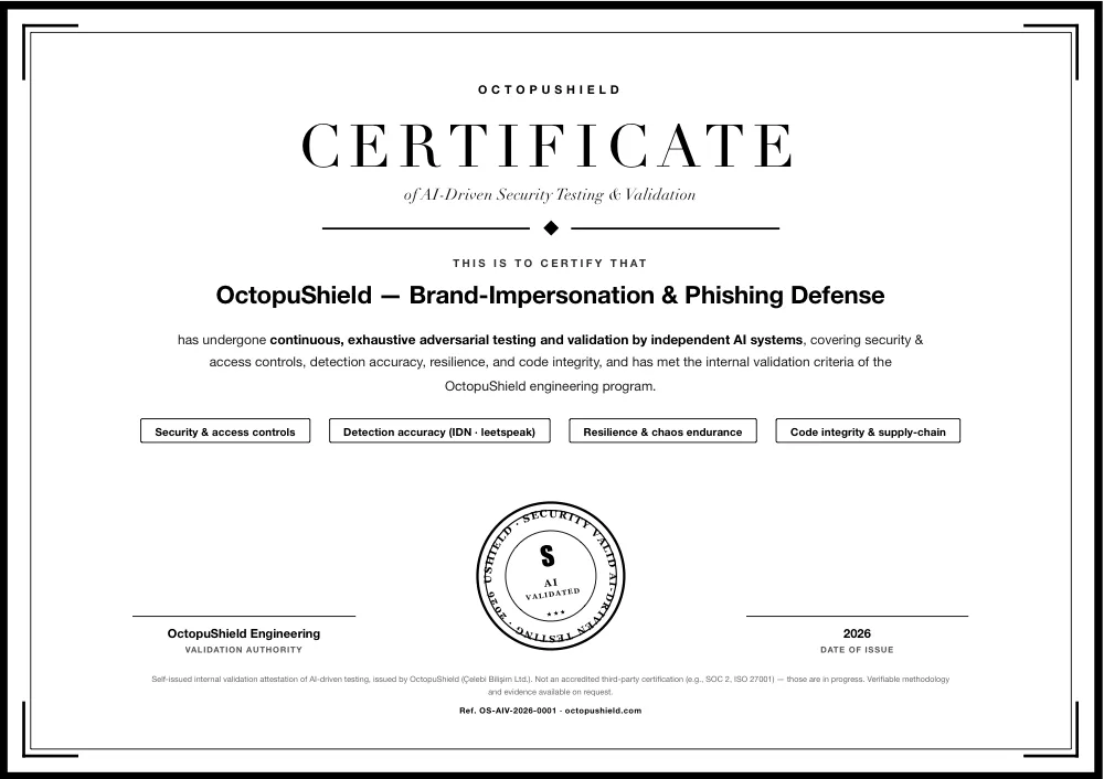 Monochrome — print — Internal AI Security Validation